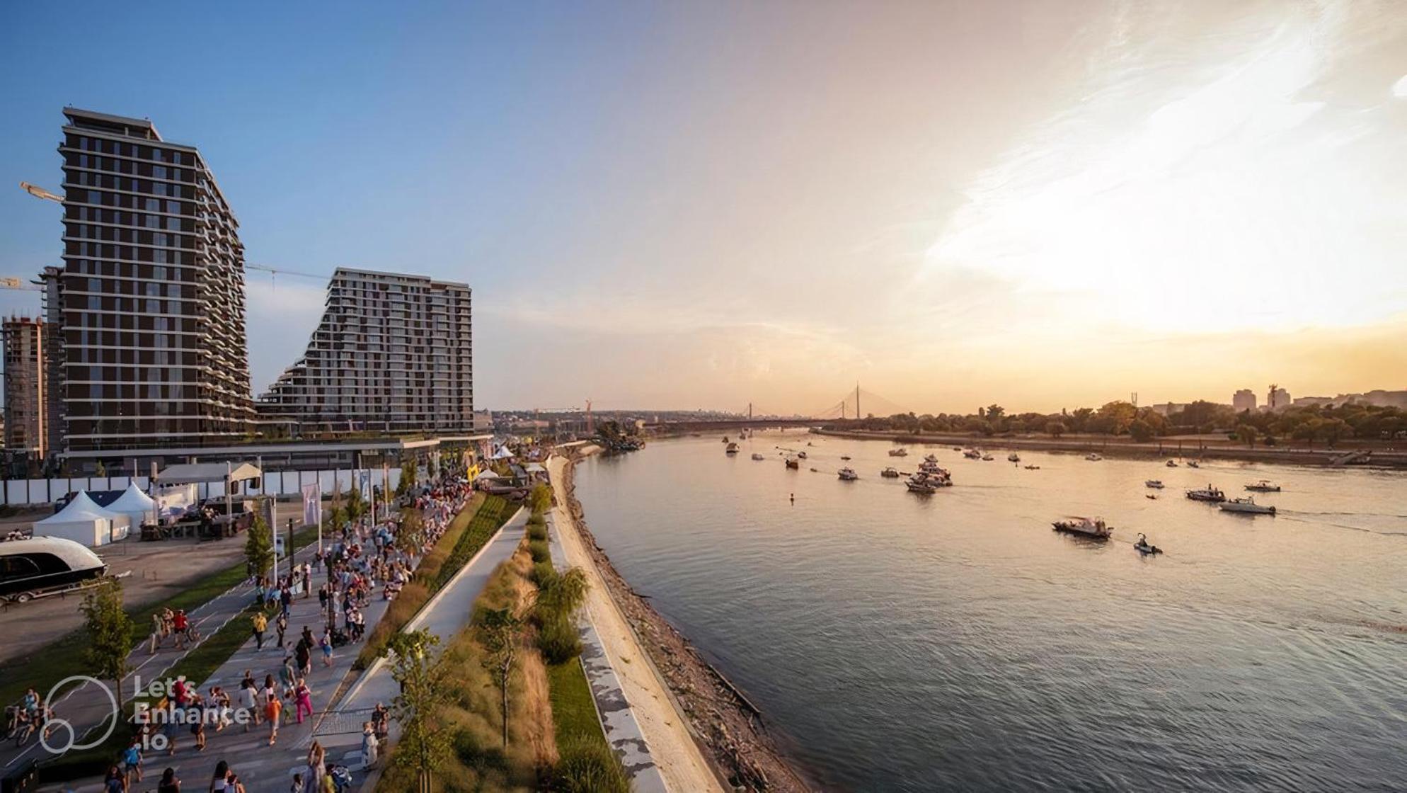 Beldorado Apartments - Belgrade Waterfront Royal Luxury Studio Екстер'єр фото